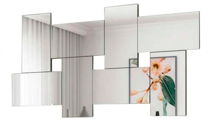 Painel Espelho Decorativo Vidro Para Sala Cozinha Moderno